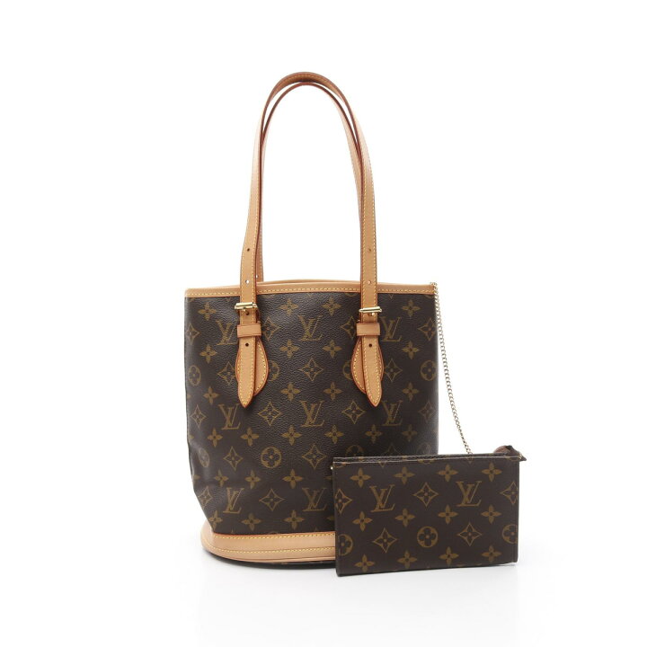 楽天市場】ルイ・ヴィトン LOUIS VUITTON バケットPM モノグラム  