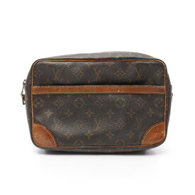 ≪全品5％OFFクーポン＆まとめ買い10%OFF≫ルイ・ヴィトン LOUIS VUITTON トロカデロ27 モノグラム ショルダーバッグ バッグ PVCコーティングキャンバス レザー レディース ブラウン系 M51274 【中古】