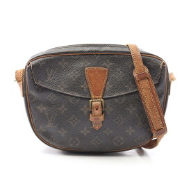 ≪全品5％OFFクーポン＆まとめ買い10%OFF≫ルイ・ヴィトン LOUIS VUITTON ジュヌフィーユ ショルダーバッグ バッグ PVCコーティングキャンバス レザー モノグラム レディース ブラウン系 M51226 【中古】