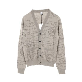 《全品5%クーポン×P2倍》まとめ買い10%OFF｜ベルルッティ Berluti カーディガン 衣料品 トップス ウール メンズ グレー系 【中古】
