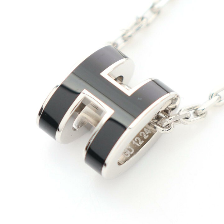 楽天市場】エルメス HERMES MINI POP H ミニポップアッシュ ネックレス 