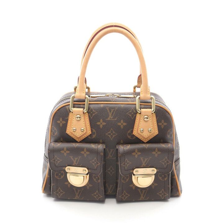 楽天市場】ルイ・ヴィトン LOUIS VUITTON マンハッタンPM ハンドバッグ 