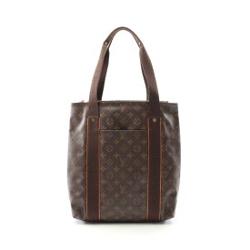 ≪全品5％OFFクーポン＆まとめ買い10%OFF≫ルイ・ヴィトン LOUIS VUITTON カバ ボブール トートバッグ バッグ PVCコーティングキャンバス レザー モノグラム メンズ レディース ブラウン系 M53013 【中古】