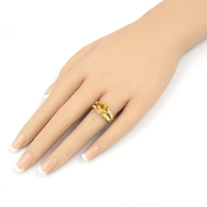 楽天市場】≪4千円OFFクーポン対象≫タサキ TASAKI シトリン リング  
