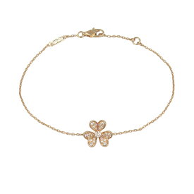 ≪全品5％OFFクーポン＆まとめ買い10%OFF≫ヴァンクリーフ＆アーペル Van Cleef & Arpels フリヴォル ミニ ブレスレット ダイヤ ブレスレット アクセサリー K18PG（ピンクゴールド） ダイヤモンド レディース クリア系 VCARP7RD00 【中古】