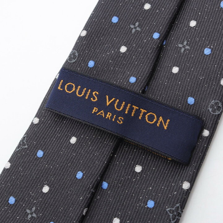 ルイ・ヴィトン LOUIS VUITTON モノグラム ドット ネクタイ 衣料品  