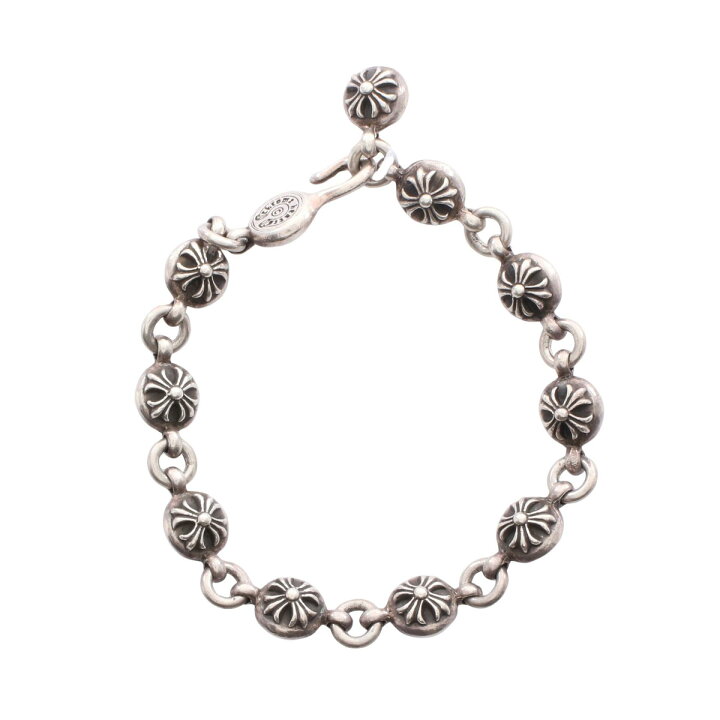 楽天市場】クロムハーツ CHROME HEARTS クロスボール ブレスレット 
