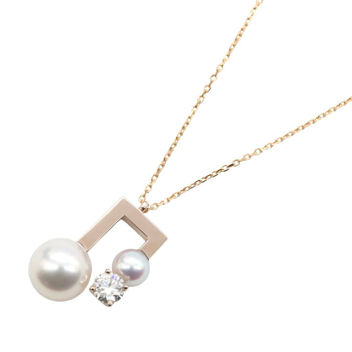 楽天市場】タサキ TASAKI バランス ノート ネックレス アコヤパール 