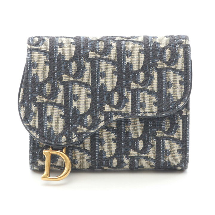 楽天市場】ディオール Dior SADDLE ロータスウォレット オブリーク  