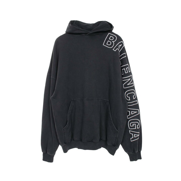 楽天市場】バレンシアガ BALENCIAGA OUTLINE HOODIE パーカー 衣料品  
