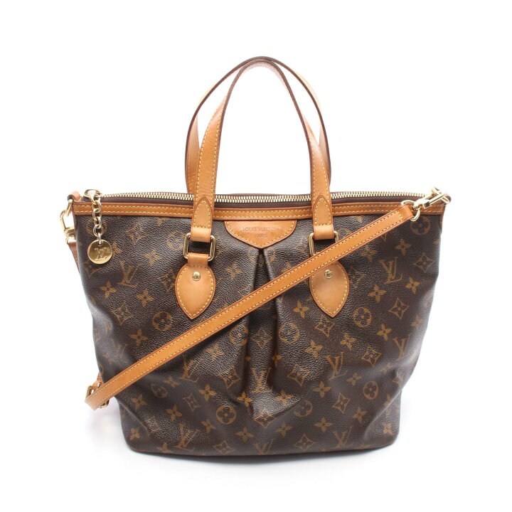 楽天市場】ルイ・ヴィトン LOUIS VUITTON パレルモPM モノグラム  