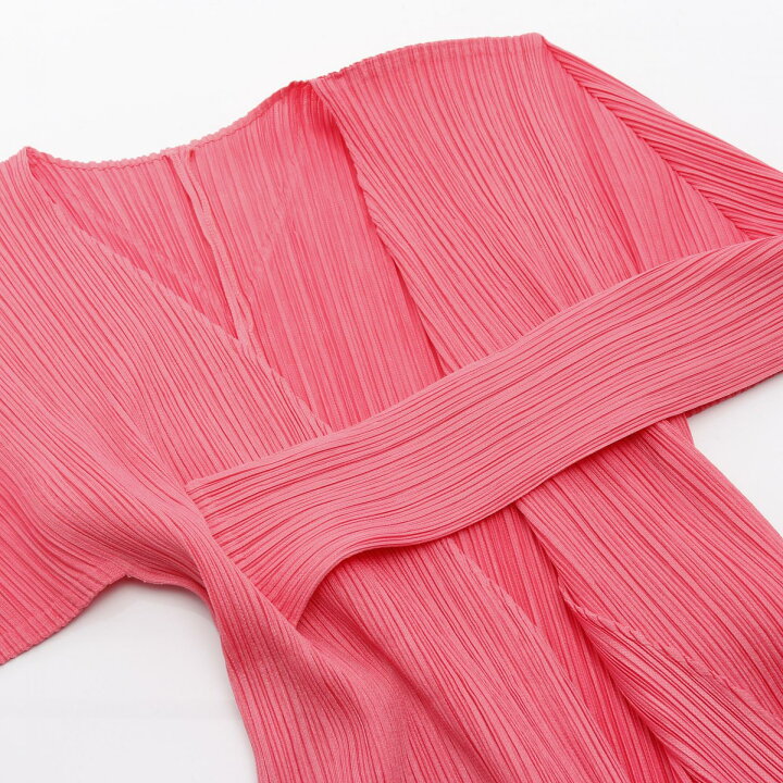 楽天市場】プリーツプリーズ PLEATS PLEASE ボタンレス カーディガン  