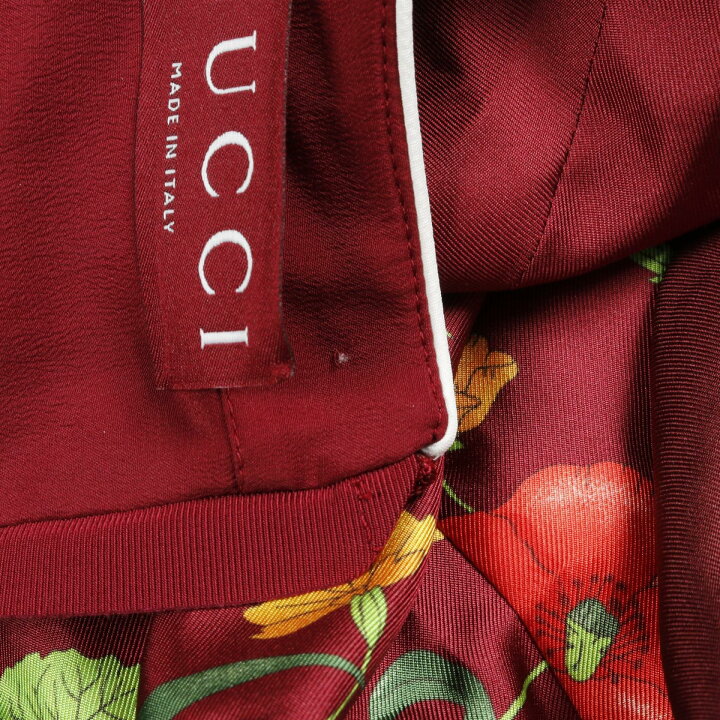 楽天市場】グッチ GUCCI フローラ ワンピース 衣料品 トップス シルク  