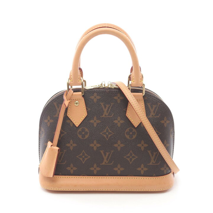 楽天市場】ルイ・ヴィトン LOUIS VUITTON アルマBB モノグラム 