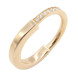 ティファニー TIFFANY＆CO ロック ダイヤリング リング・指輪 ジュエリー K18PG（ピンクゴールド） ダイヤモンド レディース クリア系 【中古】