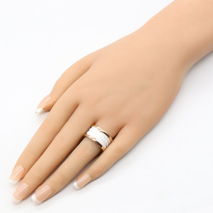ブルガリ BVLGARI B-zero1 ビーゼロワン リング 4バンド セラミック  