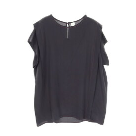 エルメス HERMES ブラウス ブラウス 衣料品 トップス シルク シルク レディース ネイビー系 【中古】