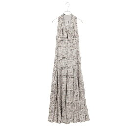 《全品5%クーポン×P2倍》まとめ買い10%OFF｜シャネル CHANEL ツイード ココマーク ツナギ 衣料品 コットン ポリエステル レディース グレー系 / マルチカラー P32814 【中古】