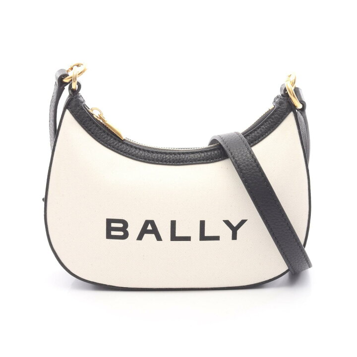 楽天市場】バリー BALLY ショルダーバッグ バッグ キャンバス レザー 