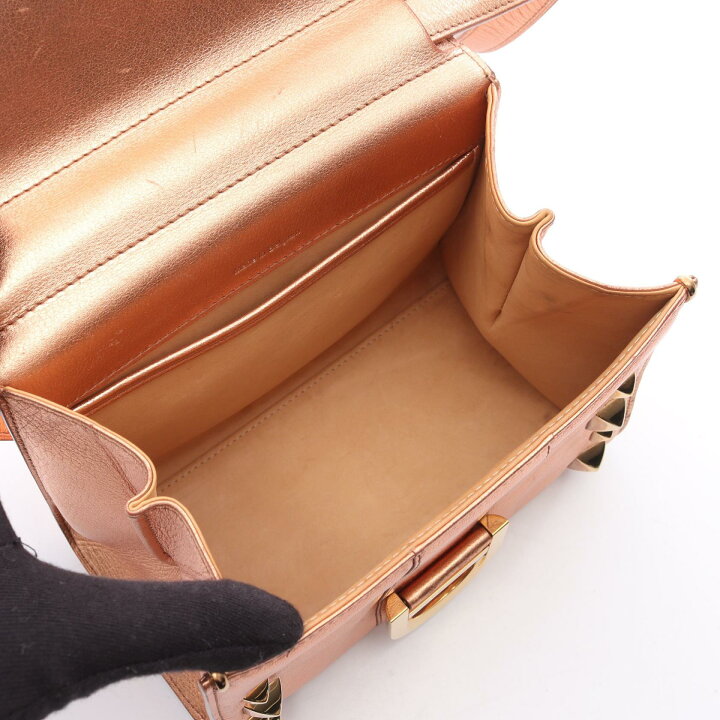 DELVAUX デルヴォー レザー クラッチバッグ ドキュメントケース 