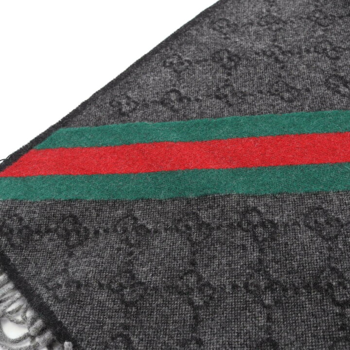 楽天市場】グッチ GUCCI GG柄 マフラー 衣料品 ウール メンズ  
