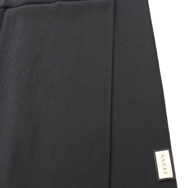 楽天市場】グッチ GUCCI GG柄 ストール 衣料品 ウール シルク メンズ  
