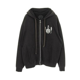クロムハーツ CHROME HEARTS パーカー 衣料品 トップス コットン メンズ ブラック系 【中古】