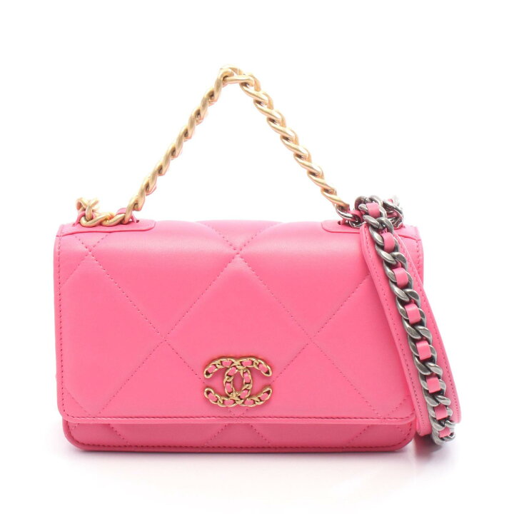楽天市場】シャネル CHANEL 19 ディズヌフ ショルダーバッグ バッグ 