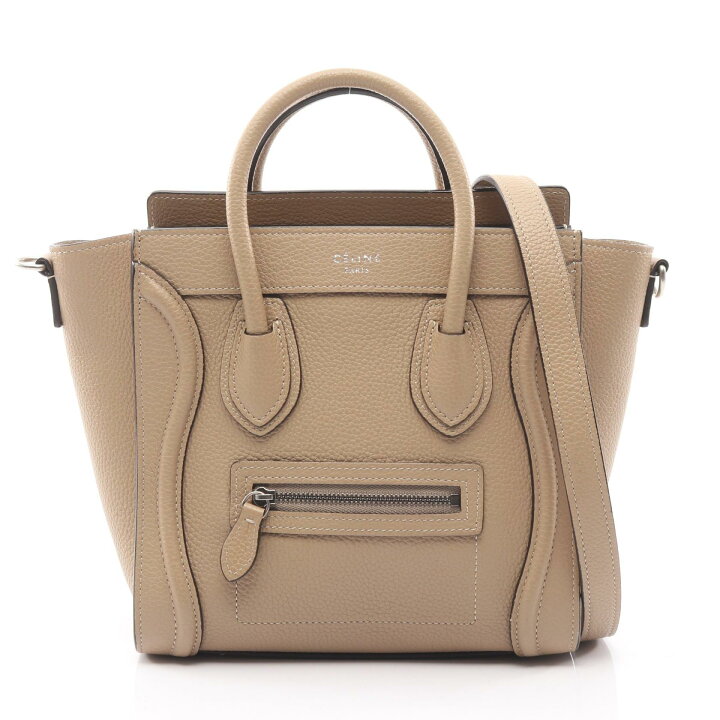 楽天市場】セリーヌ CELINE ラゲージ ナノショッパー ハンドバッグ 