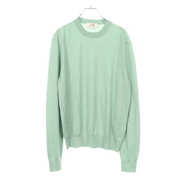 エルメス HERMES ニット 衣料品 トップス カシミヤ シルク シルク レディース グリーン系 【中古】