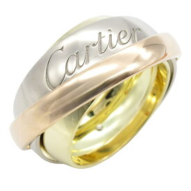 カルティエ CARTIER トリニティ マストエッセンス 2002年Xmas限定 リング リング・指輪 ジュエリー K18（イエローゴールド） K18WG（ホワイトゴールド） K18PG（ピンクゴールド） レディース ゴールド系 / シルバー系 B4045950 【中古】