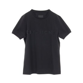 ジバンシィ GIVENCHY ロゴ 半袖Tシャツ 衣料品 トップス コットン レディース ブラック系 BW70BFP6VY008M 【新品】