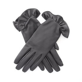 《全品5%クーポン×P2倍》まとめ買い10%OFF｜シャネル CHANEL ココマーク 手袋 衣料品 ラムスキン（羊革） レディース ブラック系 【中古】