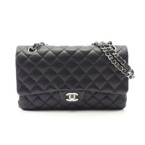 楽天市場】chanel シャネル マトラッセ ラムスキン wフラップwチェーン 