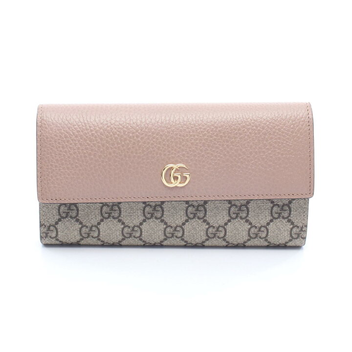 楽天市場】グッチ GUCCI プチマーモント コンチネンタルウォレット 二 