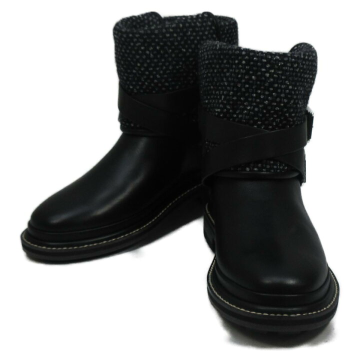 楽天市場】シャネル ブーツ レディース レザー 【中古】 | CHANEL 