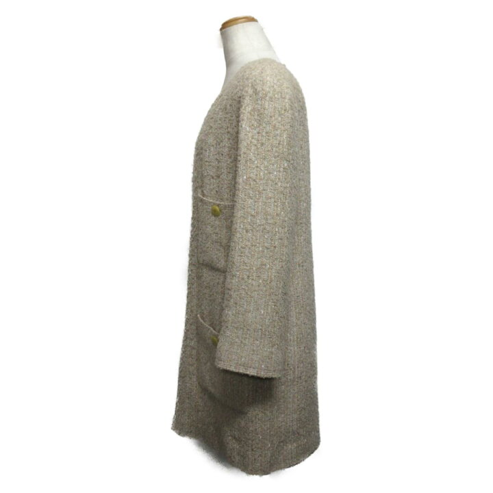 楽天市場】【中古】 シャネル 99P ツイード・ロングジャケット 