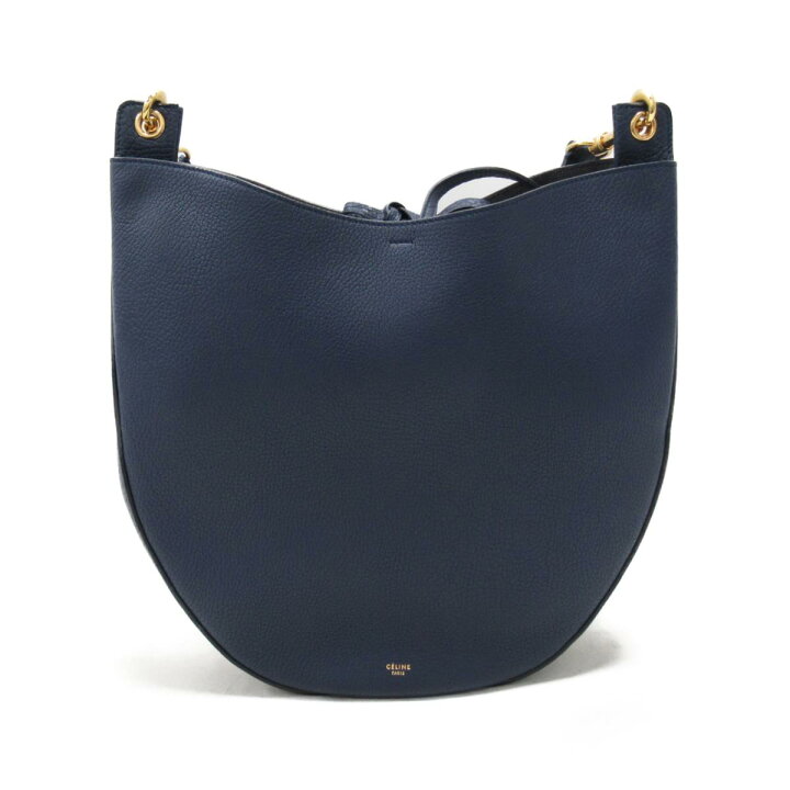 CELINE - 本物 セリーヌ CELINE 馬車金具 ショルダーバッグ ポシェット  