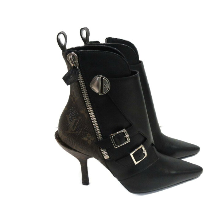 楽天市場】ルイヴィトン LVジャネット・ラインアンクルブーツ  