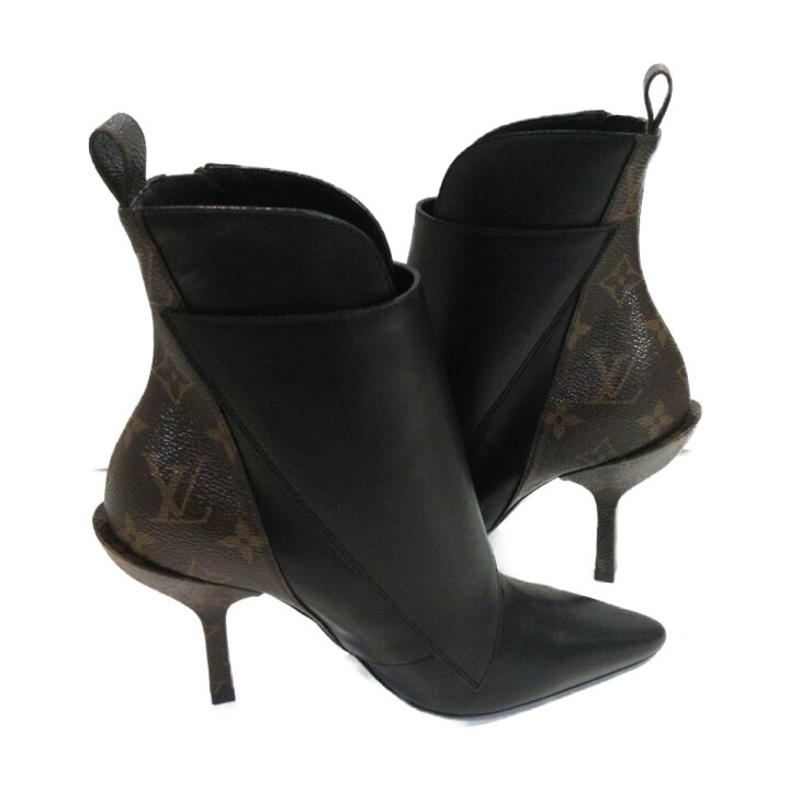 楽天市場】ルイヴィトン LVジャネット・ラインアンクルブーツ  