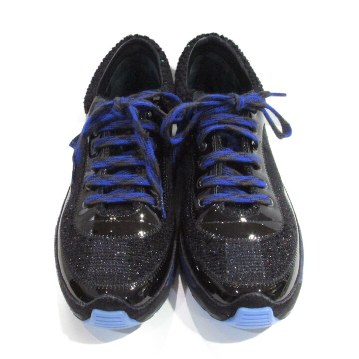 楽天市場】シャネル スニーカー レディース エナメルxレザーx  