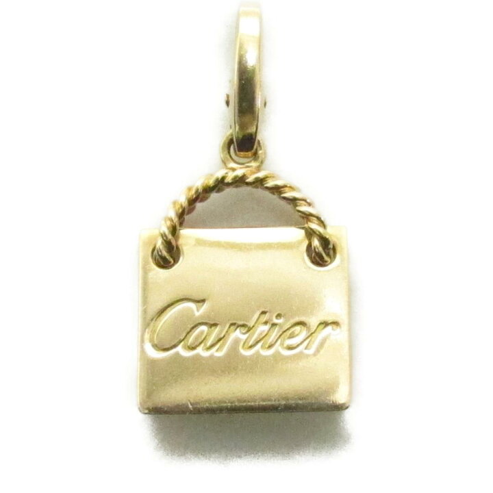 楽天市場】カルティエ ショッピングバッグチャーム ブランドジュエリー  
