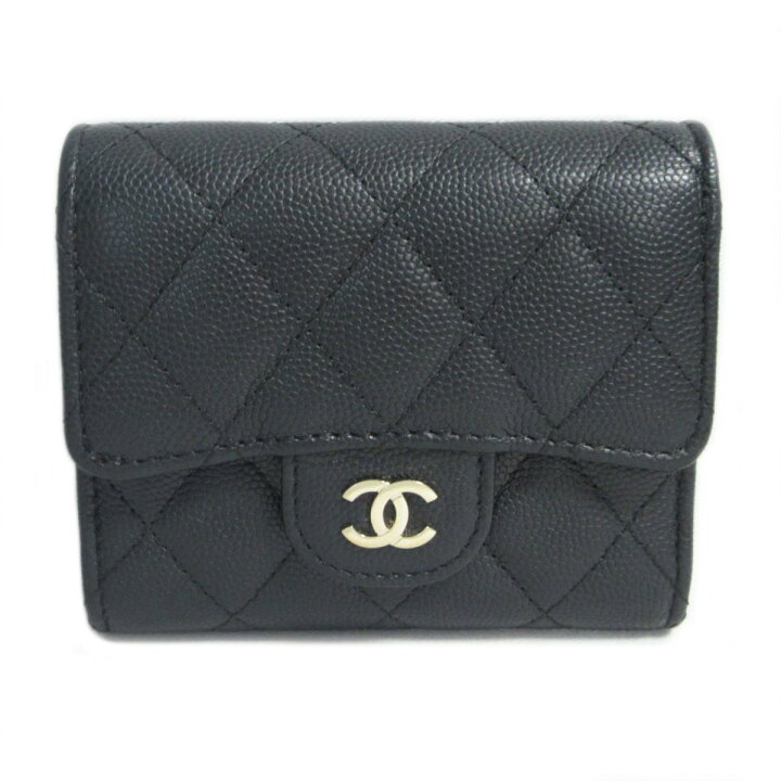 楽天市場】シャネル スモールウォレット 三つ折財布 財布 レディース  