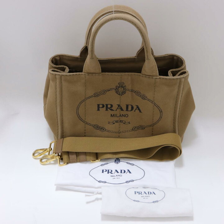 楽天市場】プラダ カナパ 2way ショルダーバッグ バッグ レディース  