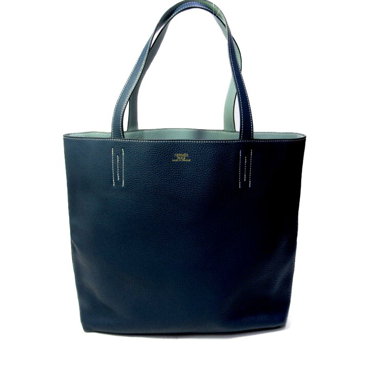 ☆美品☆ エルメスドゥブルサンス45リバーシブルトートバッグ - トート 
