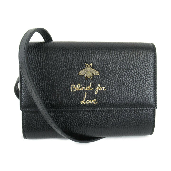 楽天市場】グッチ ポシェット Blind For Love ビー ミニ ショルダー 
