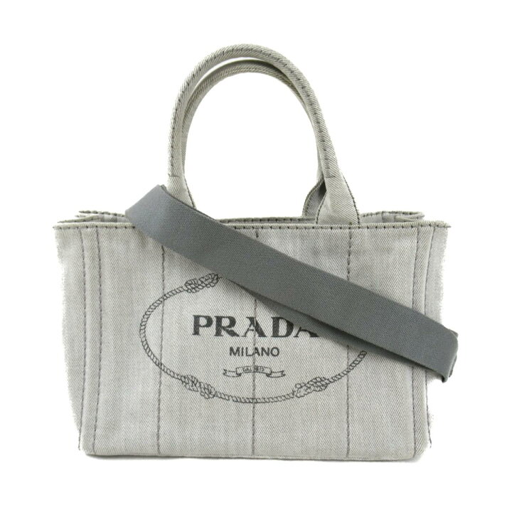 楽天市場】プラダ カナパ トートバッグ バッグ レディース キャンバス  