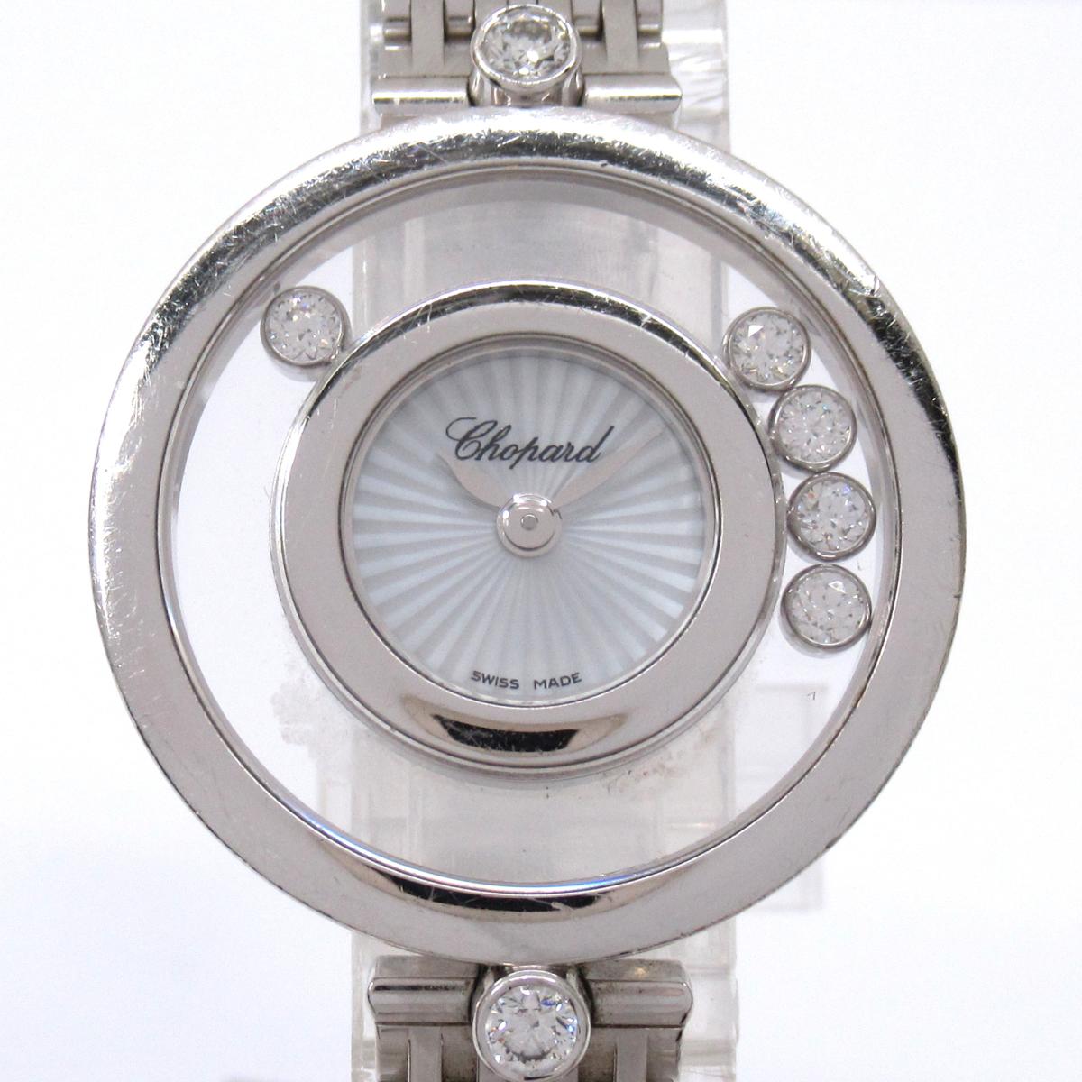 ショパール ハッピーダイヤモンド 5Pダイヤ 腕時計 ウォッチ 時計 レディース K18WG (750) ホワイトゴールド (4527) 【中古】 |  Chopard BRANDOFF ブランドオフ ブランド ブランド時計 ブランド腕時計 | BRANDOFF TOKYO