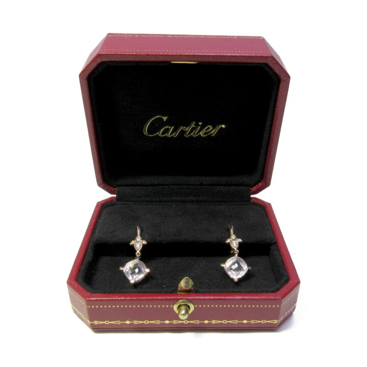 楽天市場】カルティエ インドミステリューズピアス ブランドジュエリー  