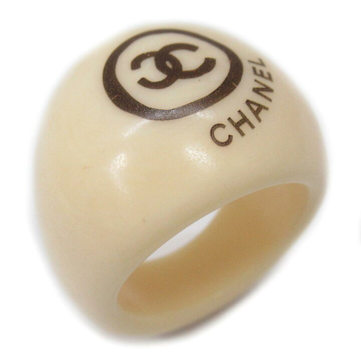 楽天市場】シャネル プラスチックリング 指輪 アクセサリー レディース  